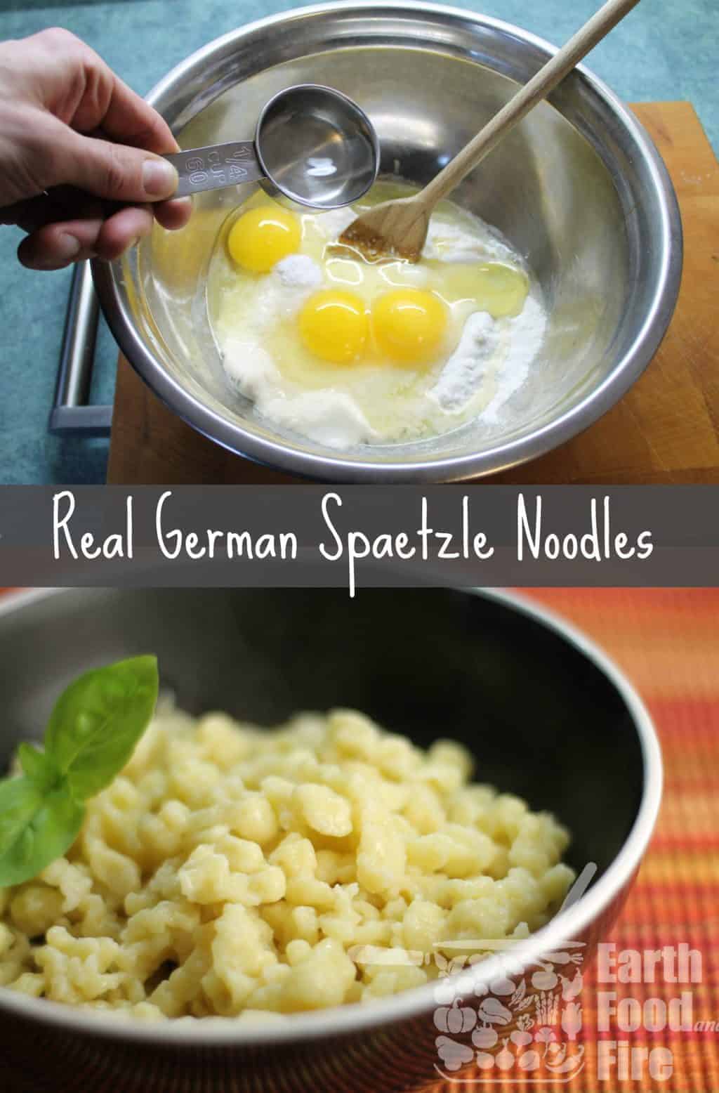 Traditional German Spaetzle Recipe