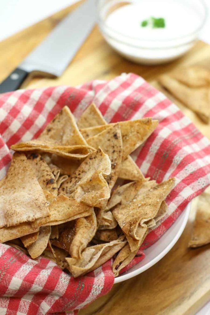 Easy Homemade Pita Chips - Earth, Food, and Fire