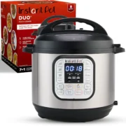 nstant Pot Duo 7-in-1 Electric Pressure Cooker, Slow Cooker, Rice Cooker, Steamer, Sauté, Yogurt Maker, Warmer & Sterilizer