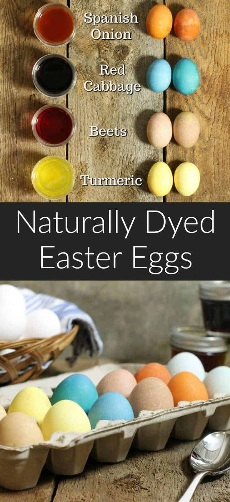 Naturally Dyed Easter Eggs using Plant Based Dyes