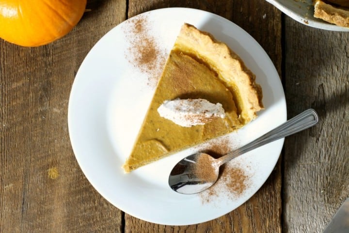 Dairy Free Pumpkin Pie - Earth, Food, and Fire