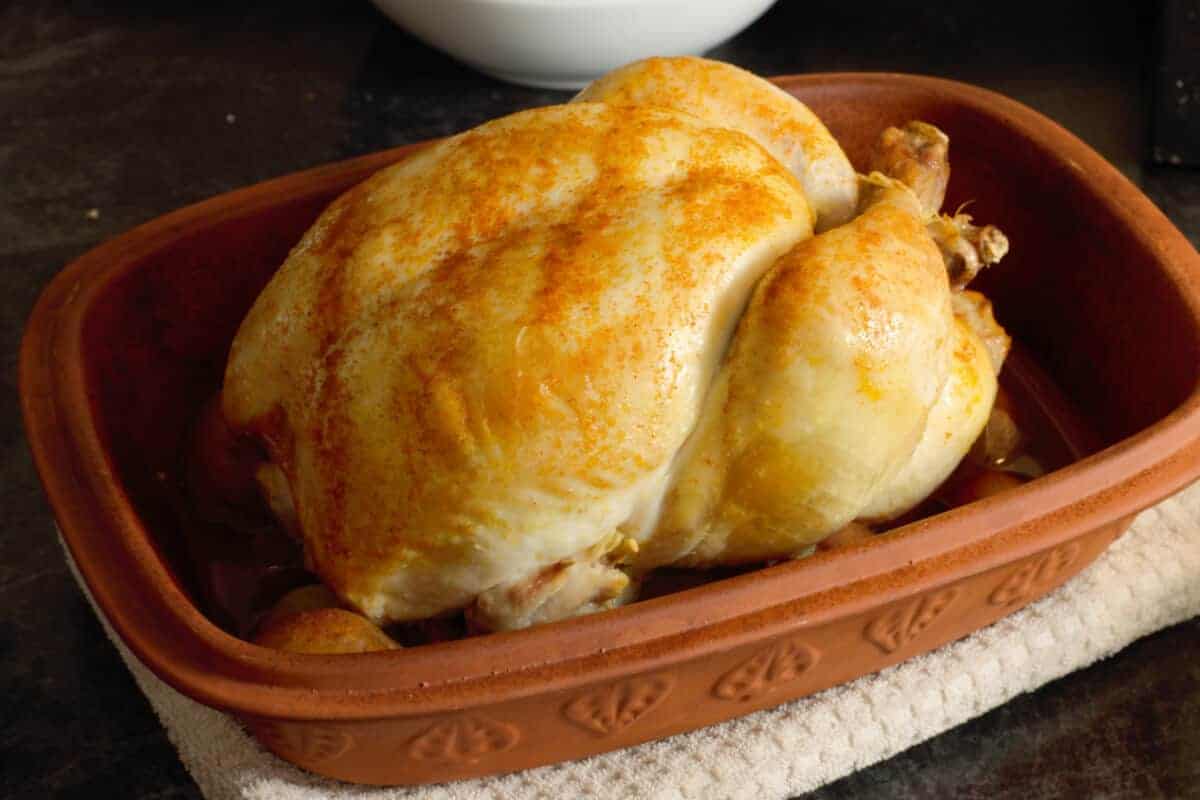Romertopf Roast Chicken or Clay Pot Chicken - My Turn for Us