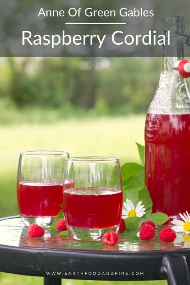 Homemade Raspberry Cordial