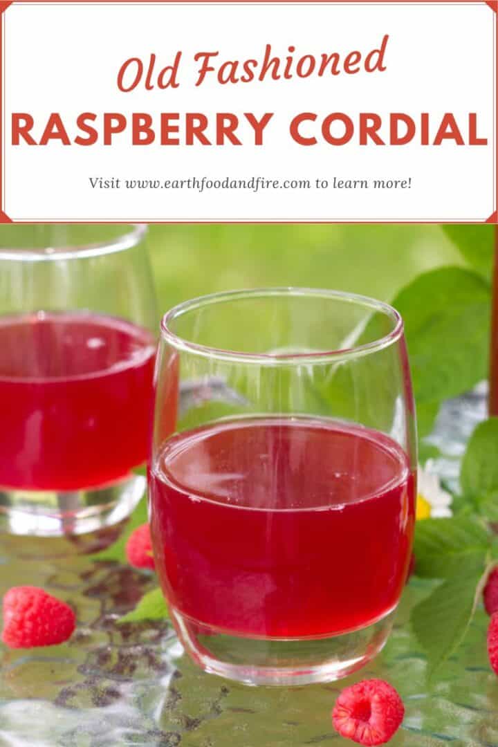 Raspberry cordial