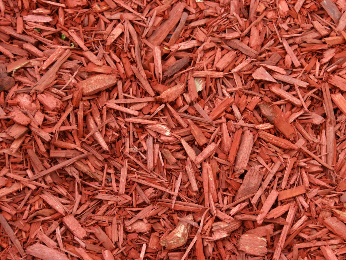 Red mulch